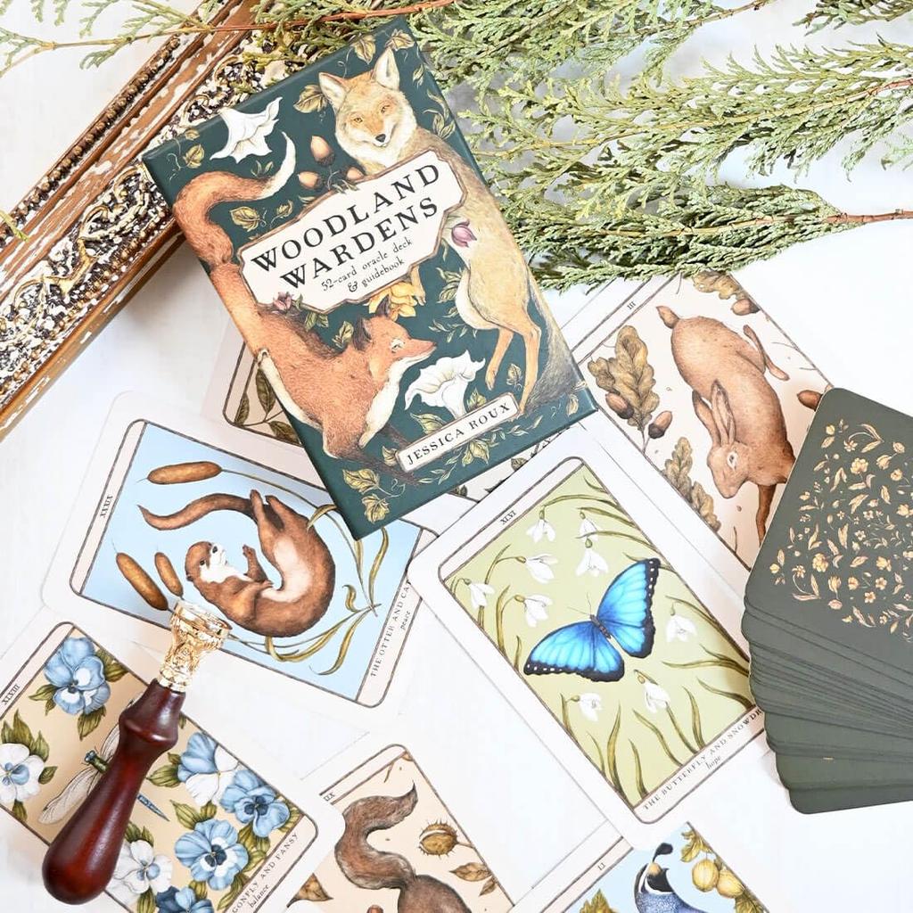 Oracle Cards Woodland Wardens Oracle Cards Japanese Version Affirmation Fortune Telling Japanese Manual Included I.I.J