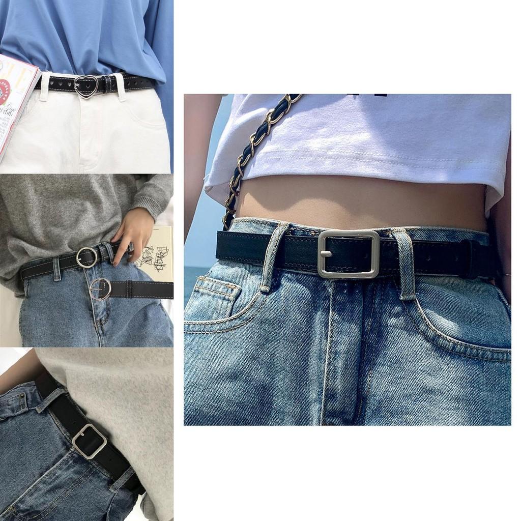 Универсальный шикарный пояс из ПУ с уникальным дизайном пряжки, идеально подходящий для современных любителей моды