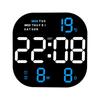 Large Wall Clock Remote Control Dual Alarms Temp Date Week Display Tabletop Alarm Clock Timer Countdown Digital LED Clocks