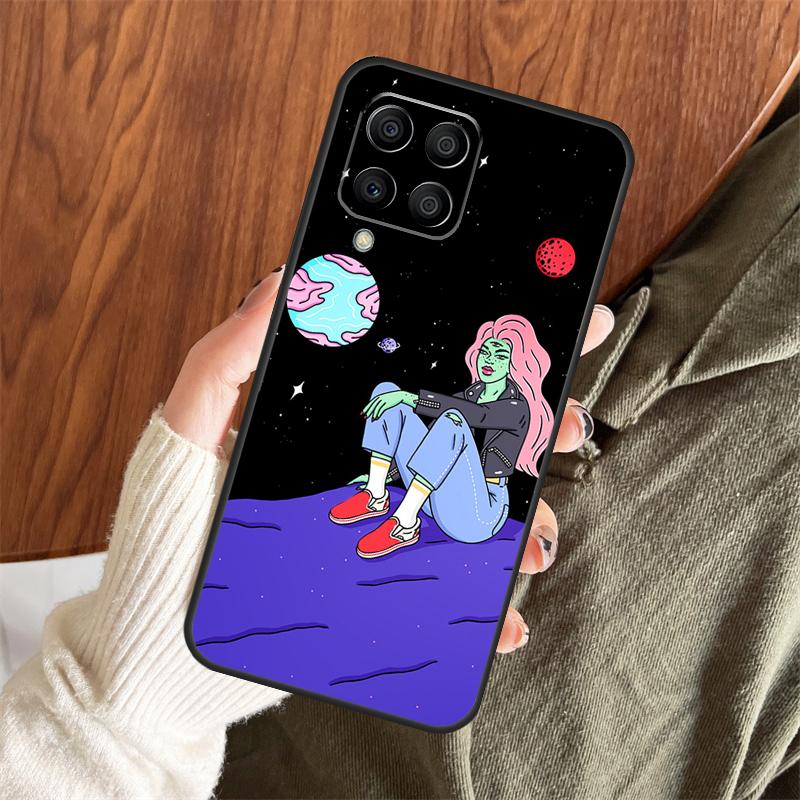 Чехол в стиле Хиппи Гранж для Samsung Galaxy M06 M16 M36 M56 M33 M15 M55 M31 M13 M12 M14 M53 M32 M52 M35 M34 M54