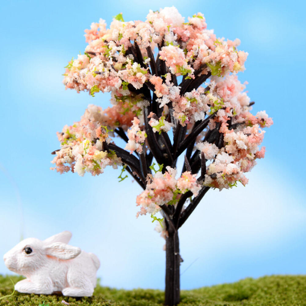 Trees For Miniature Fairy Garden Ornament Dollhouse Plant Pot Figurine Diy Craft