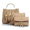 Women's Beige Handbag Combo (set of 3)