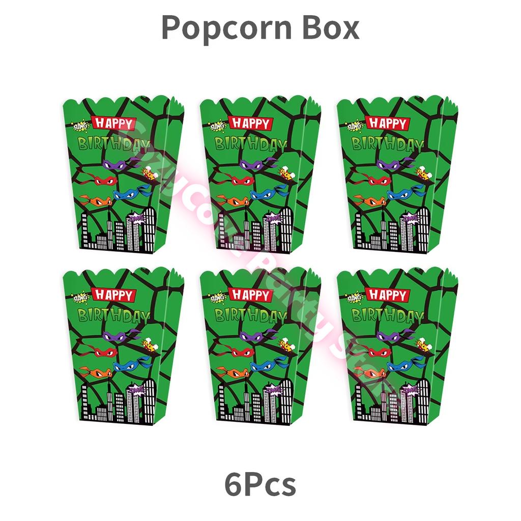 Cartoon Turtles Birthday Party Decoration Favors Cups Plates Stickers Bunting Flag Balloons For Kids Favors Baby Shower Supplies