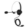 With Microphone Single Ear Business Headset Flexible Noise Reduction USB Headset  Online Course