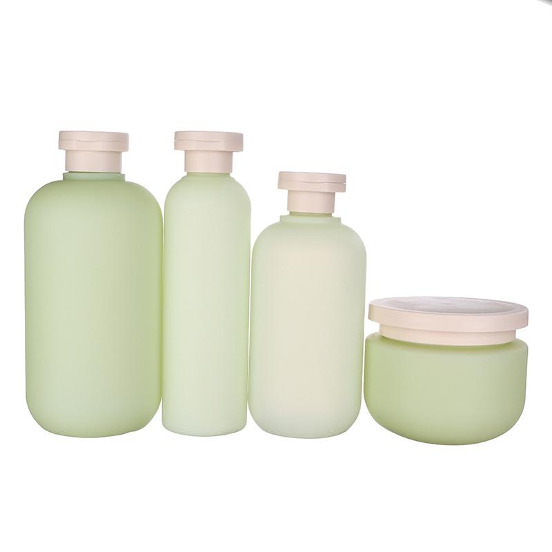 Зеленый серый многоразовый флакон с откидной крышкой Пустой пластиковый дезинфицирующее средство для рук Бутылки для шампуня, лосьона Баночки для косметического крема Предметы первой необходимости для путешествий