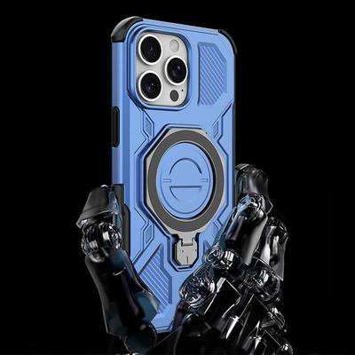 Магнитный бронированный чехол для iPhone 16 Pro Max Чехлы iPhone 16e 16 Pro iPhone 16 Pro Max Чехол Magsafe Беспроводная зарядка Чехол для телефона
