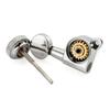 Musiclily Pro Guitar Locking Gear Chrome R18K-02 6-in-line Tuners, 181 Ratio,
