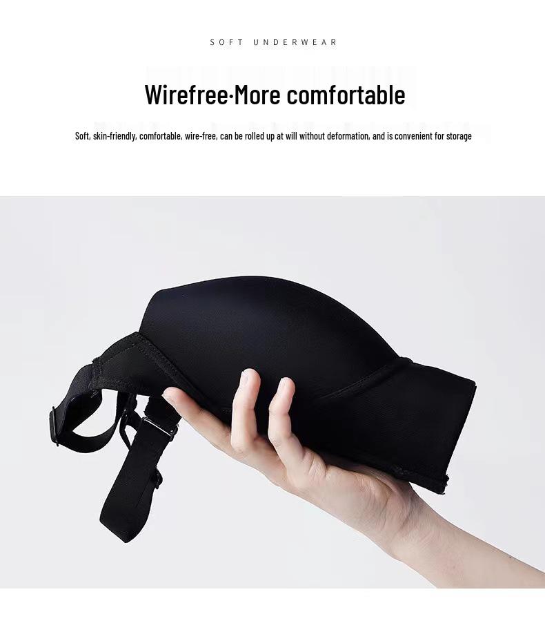 Глянцевый бесшовный бюстгальтер без косточек большого размера для женщин - Тонкий стиль, Формирование фигуры, Боковая поддержка