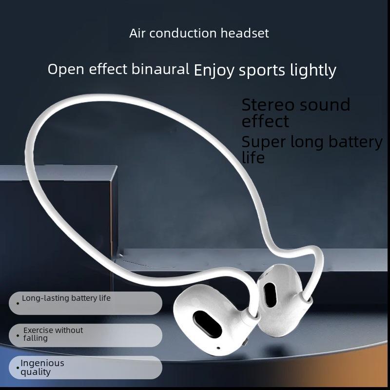 Спортивные беспроводные наушники Cross-Border Air Pro Bone Conduction с длительным сроком службы батареи, совместимы с Apple и Android