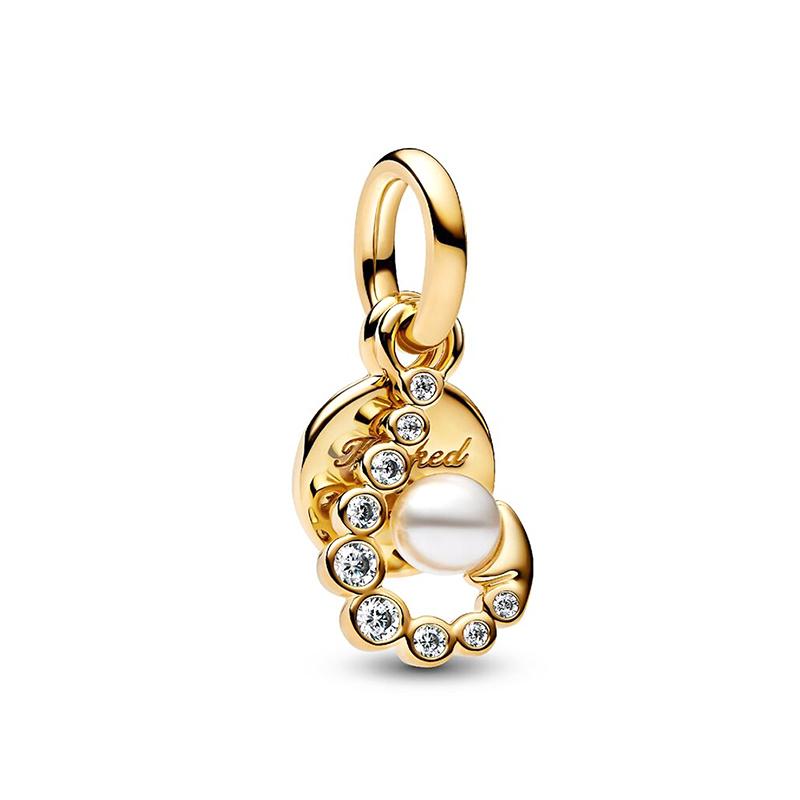 Оригинальный Шарм Морское Животное Подвеска из Циркона Бусины Подходит для Браслетов Ожерелье Шармы Медь Женский Роскошный DIY Изготовление Ювелирных Изделий