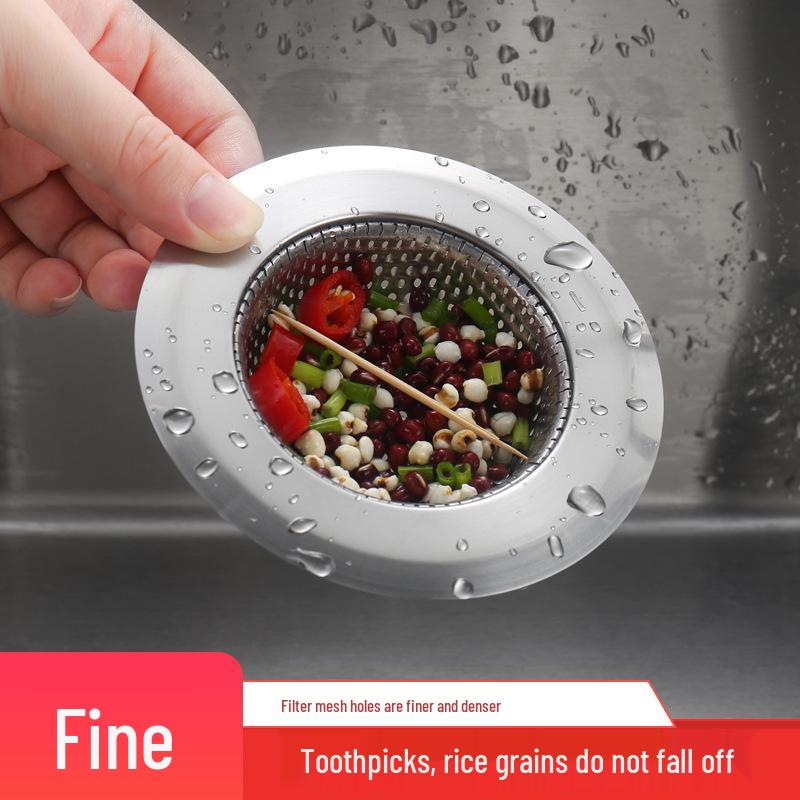Черная сетка-фильтр для кухонной мойки из нержавеющей стали для овощей и остатков