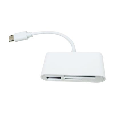USB C Кардридер для TF-карт для ПК Карта памяти с USB-портом Кардридер для карты памяти камеры Кардридер Одновременное чтение