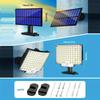 2/4PCS Outdoor Security Solar Wall Lamp 106LEDs Motion Sensor Flood Light with Remote 4 Modes for Outside Garden Garage Lighting