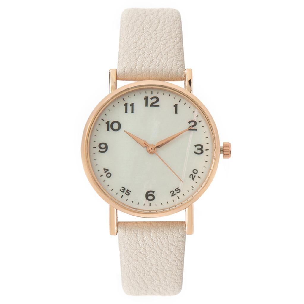 Женские модные кожаные часы