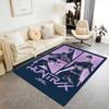 K-pop Demon Hunters Floor Rug Office Rug Suitable for Game Room Bedrooms Entryway Kitchen Antislip Carpet Decorate Offices Perfect Gift for Women/Men