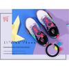 Баскетбольные кроссовки Li Ning All City 9 V1.5 для молодежи, детские баскетбольные кроссовки фиолетово-зеленого цвета YKBR044-5