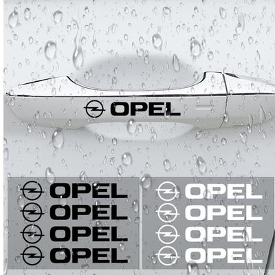 4 шт. наклейки на дверные ручки автомобиля, наклейки на шины и зеркала заднего вида для Adam Ampera Corsa Insignia Karl Rocks-e Astra New Energy