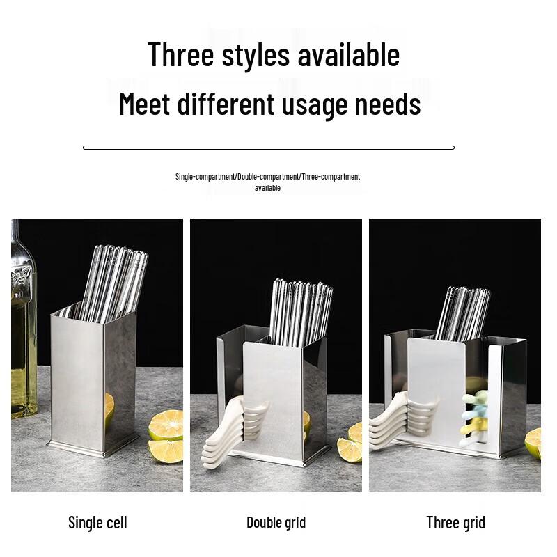 FATTBAO Stainless Steel Kitchen Utensil Holder