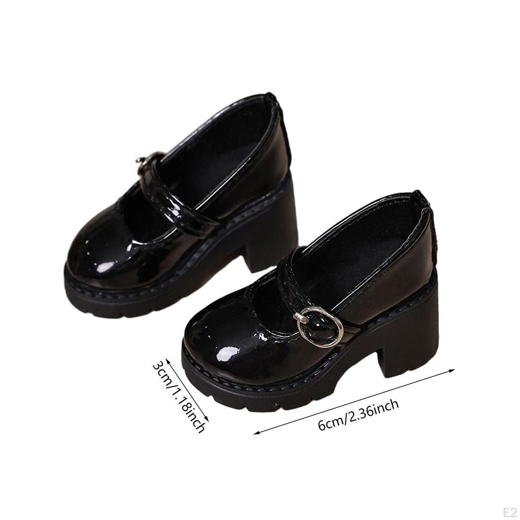 Туфли на каблуке 1/4, Модная гибкость своими руками, Одежда, Образовательная мода, ПУ, Кукла