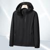 Spring and Autumn Couple Jacket Thin Mountaineering Outdoor Jacket Casual Sports Windbreaker Hooded Jacket Men