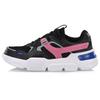 Li Ning Mark Trendy Casual Sports Shoes Women Sneakers Black Pink AGLP048-3