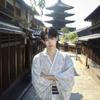 Japanese Traditional Kimono Yukata Samurai Robe Men Photo Photo Japanese Clothing Loungewear Script Set