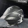 Наклейка на мотошлем RAW Водонепроницаемые Аксессуары Декоративные Для Suzuki Ducati BMW Benelli Honda KTM Yamaha Наклейки