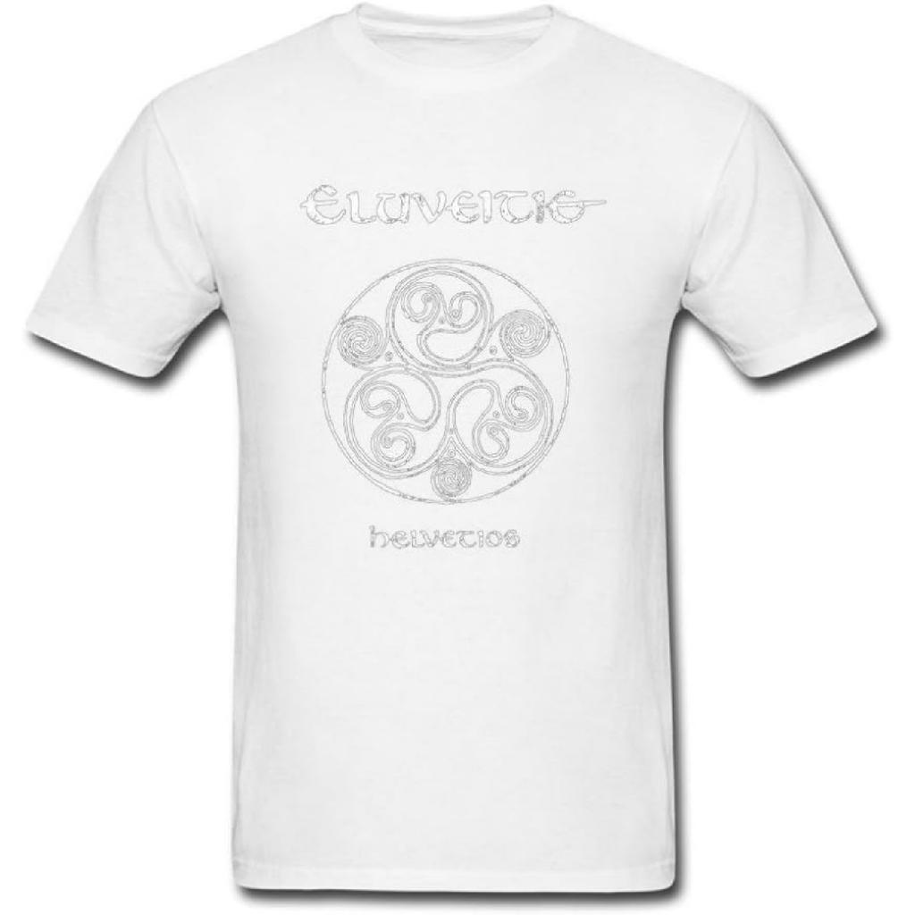 Мужская футболка SDAKGF с логотипом Eluveitie Helvetios S