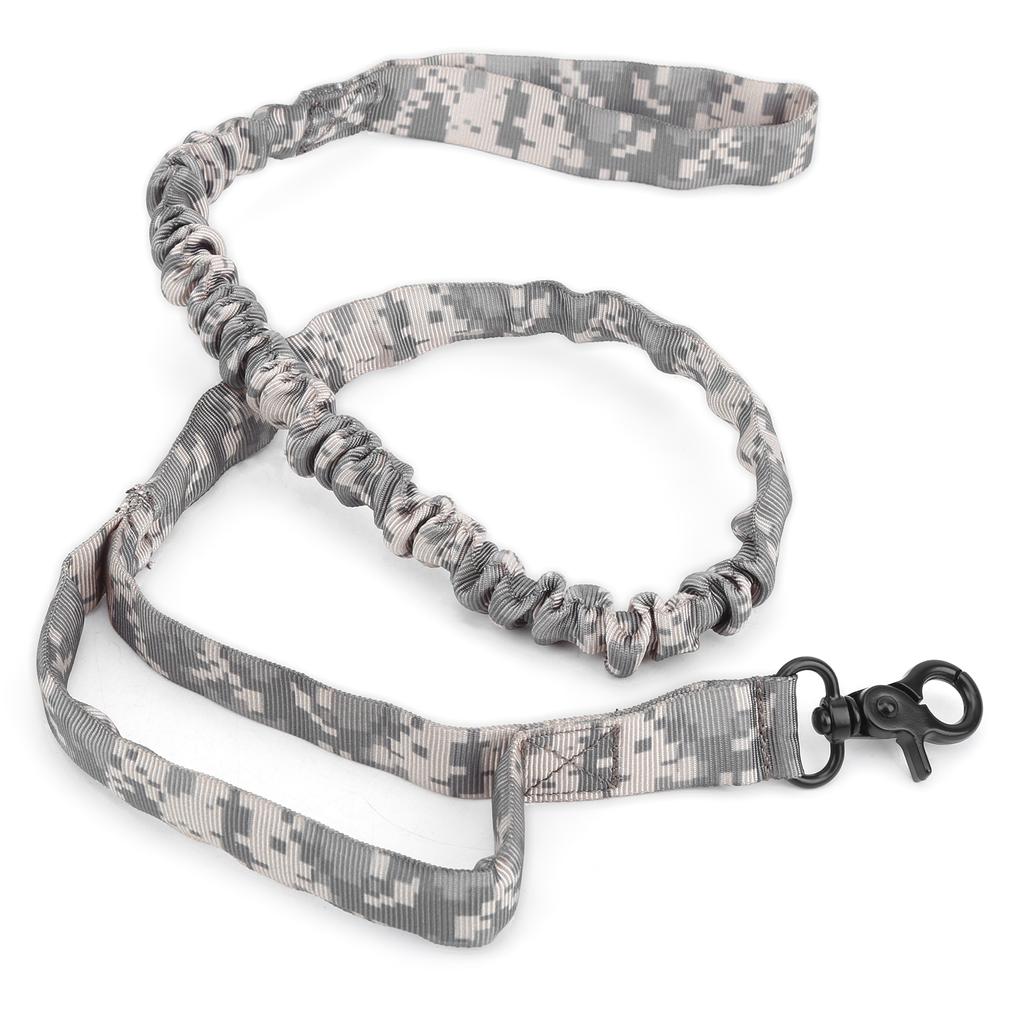 Уличный тактический камуфляжный поводок для собаки, цепь из нейлона 100D, страховочная веревка для крупных собак, для бега и прогулок