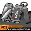 Автомобильный чехол-сумка для ключей из ТПУ и цинкового сплава для Volvo XC70 XC60 XC90 XC40 B5 T6 T5AWD Металлическая оболочка для ключа Брелок Декоративные Аксессуары