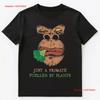 Vegan Primate Gorilla Fuelled By Plants T Shirt Vintage Stretched Slightly Versatile Streetwear