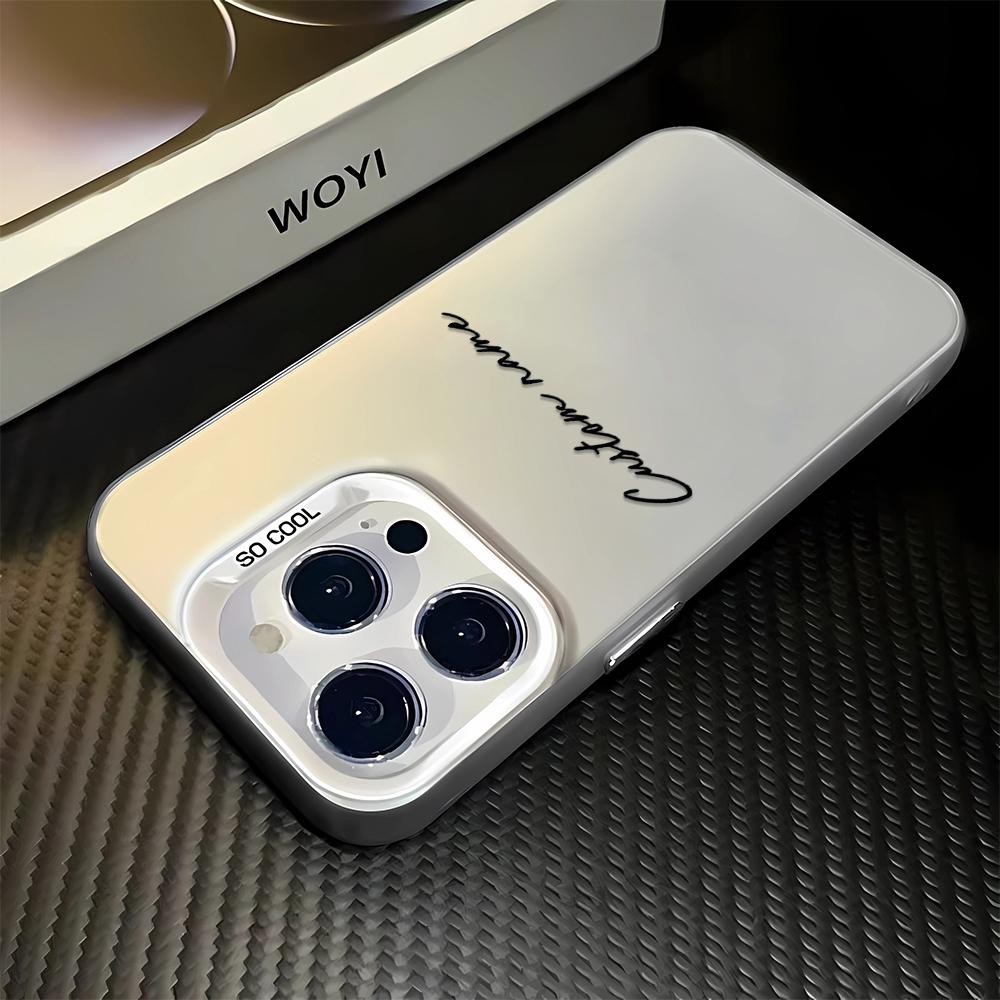 Fashion English Case For Iphone 16 15 14 13 12 11 Pro Max Cover For Iphone 17 Pro Max Funda Coque Bumber Shell 16E 15 14 Case
