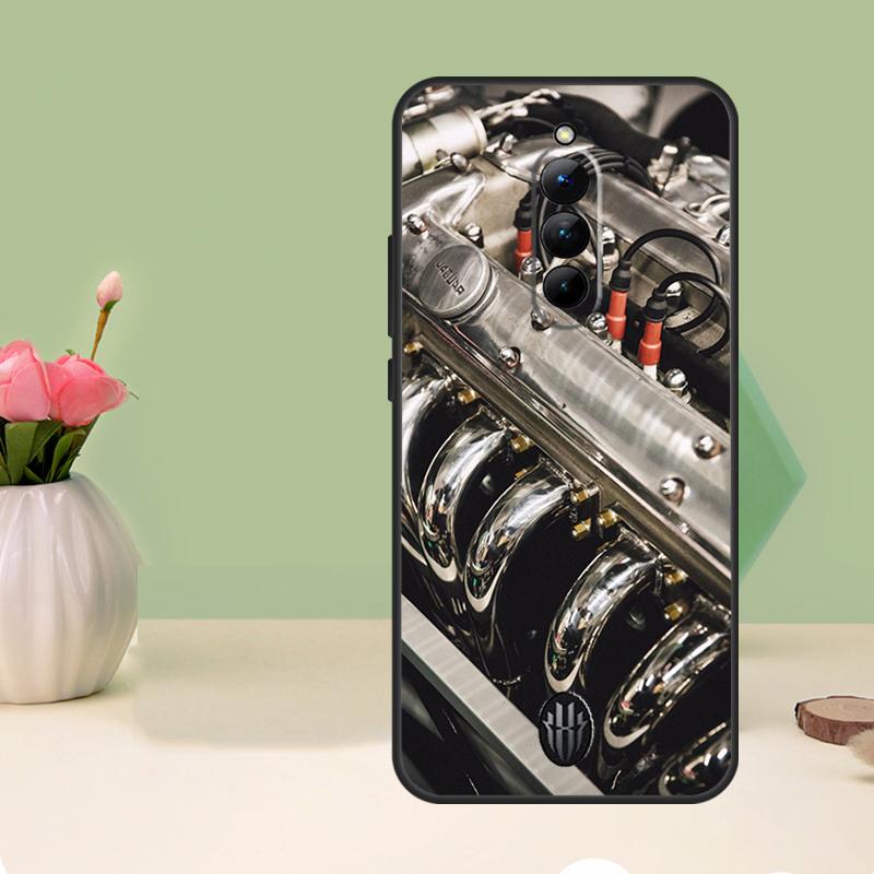 Mechanical Engines Case For Nubia Red Magic 9 Pro Plus 6 7 Pro 6S 7S 5G 6R RedMagic 9S 8S 8 10 Pro Plus Cover