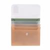 Waterproof Portable Documents Bag 5 Layers Plastic File Organizer  Travel
