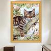 5D DIY алмазная живопись милые животные кошка вышивка крестиком полная дрель круглая/квадратная вышивка мозаика художественная картина из страз домашний декор