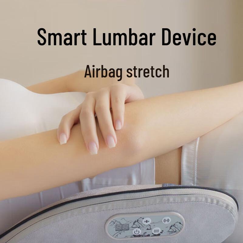 YingErDe Smart Airbag Vibration Lumbar & Back Massage Cushion CN plug (adapter included)