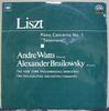 LP Record FRANZ LISZT ANDR WATTS ALEXANDER  Piano Concerto No. 1  Totentanz SUAST50948 Supraphon 1968 Germany Classical Used