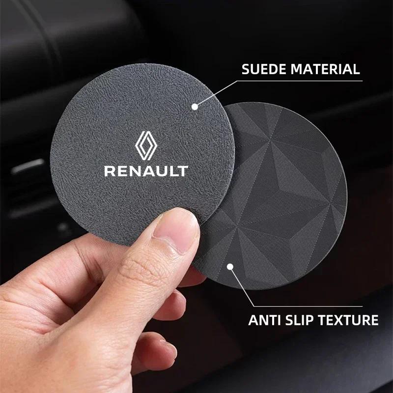 2PCS Car Coaster Cup Holder Anti-slip Accessories For Renault DACIA Fluence Scenic Loguna Logan Twingo Clio Captur ZEO NN38