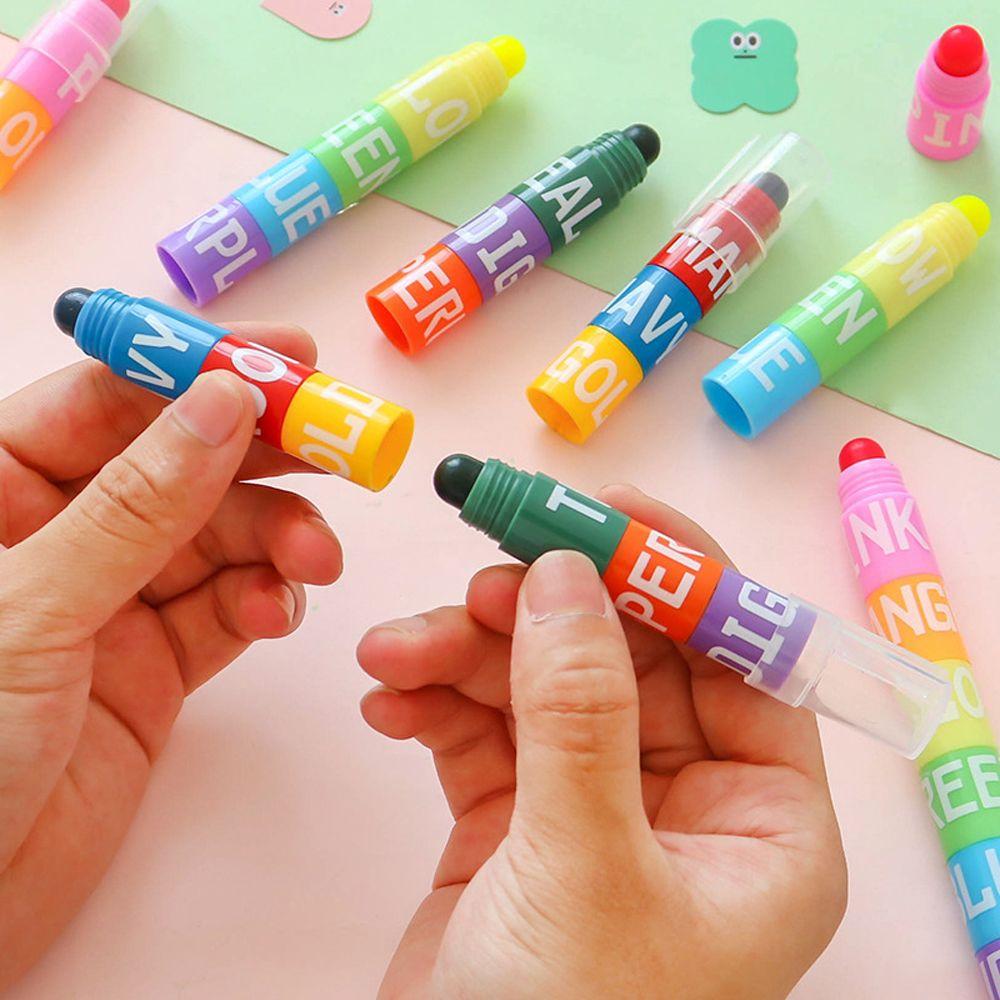 Supplies Crayon Colorful Painting Pens Color Pen Highlighter Marker Pen Solid Fluorescent Pen