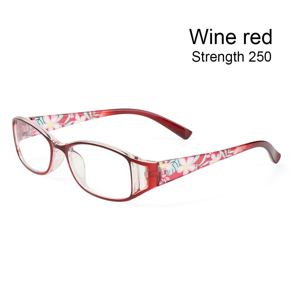 Elegant Flowers Vintage Reading Glasses Ultra Light Frame Eye Protection Anti-Blue Light Eyeglasses