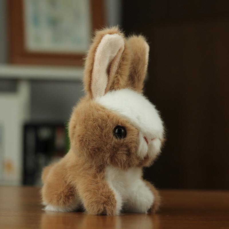 Очаровательный плюшевый брелок-кролик, мягкая игрушка, кролик, шарм для сумки, милый подарок на день рождения