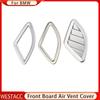 2 шт./компл. автомобильный передний кондиционер AC вентиляционное отверстие крышка накладка декоративная наклейка для BMW X1 F48 2016-2022