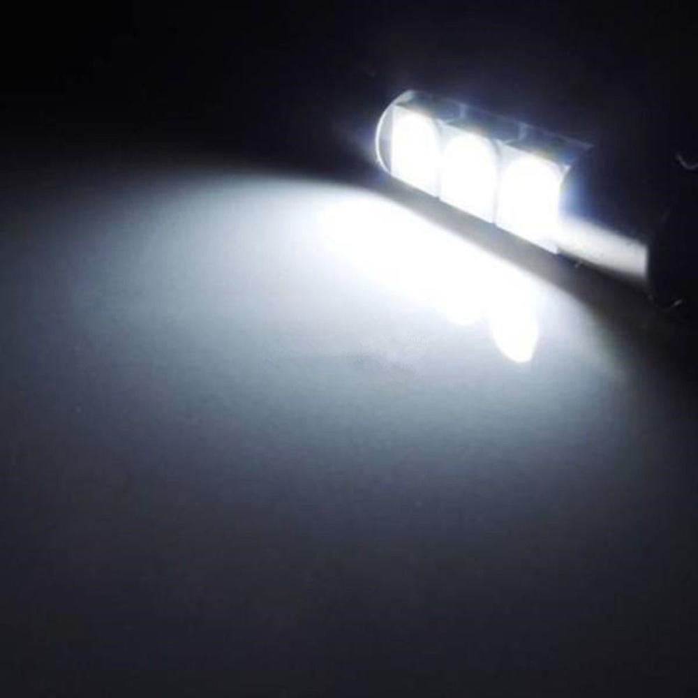 4x HID White 5050 3-SMD 31 мм 6641F предохранитель светодиодная лампа зеркальная подсветка солнцезащитный козырек автомобильные аксессуары универсальный автомобильный тюнинг прочный