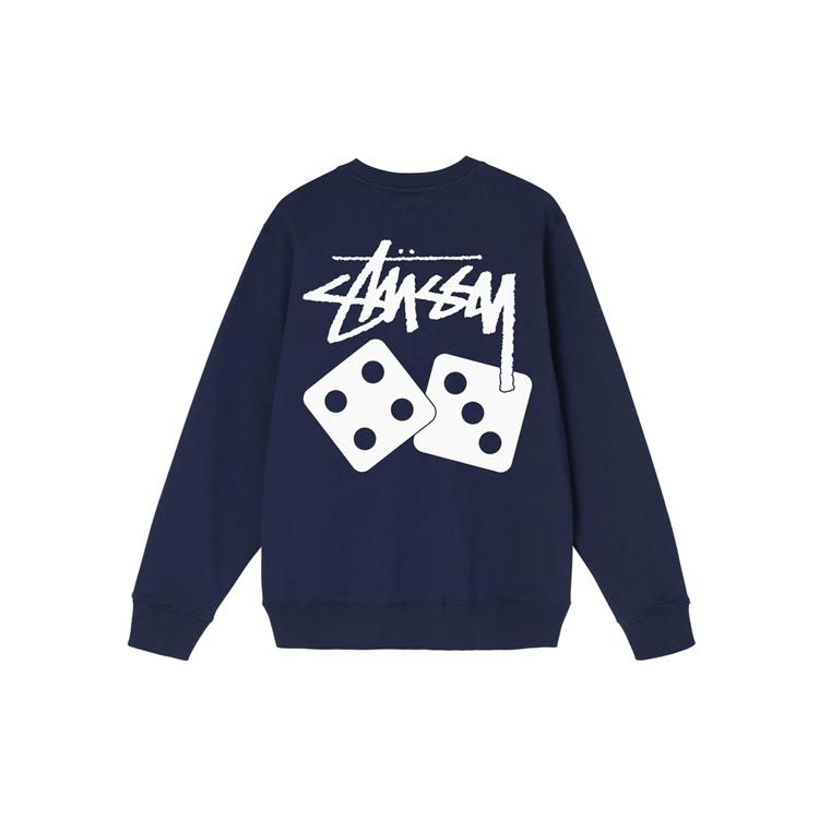 Stussy Dice Pigment Dyed Crew 1914721