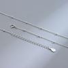 Womens Gold Plated Chain Necklace Thin Adjustable Basic Choker Everyday Wear
