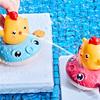 Swimming Spray Water Play Toys Water Temperature Measuring Childrens Bath Pull Cord Bathroom Cute Toys