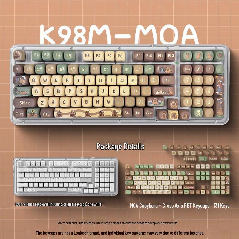 Logitech K98M Pet Paradise 98-Key Dual-Mode Mechanical Keyboard