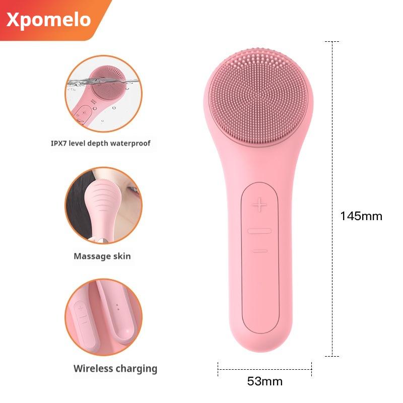 Электрическая щетка для очищения лица, ультразвуковой перезаряжаемый очиститель для лица, массажер, щетка для лица, скраб для кожи, инструменты для ухода за кожей