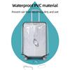 18-30inch Clear Suitcase Cover Protector PVC Protective Suitcase Cover Wear-Resistant Outer Cover Transpare for Wheeled Suitcase