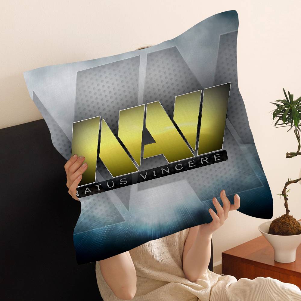 Navi Natus Vincere Lucky Dragon Pillow Cover Sofa Cushion Cover Home Room Decoration Children Gift